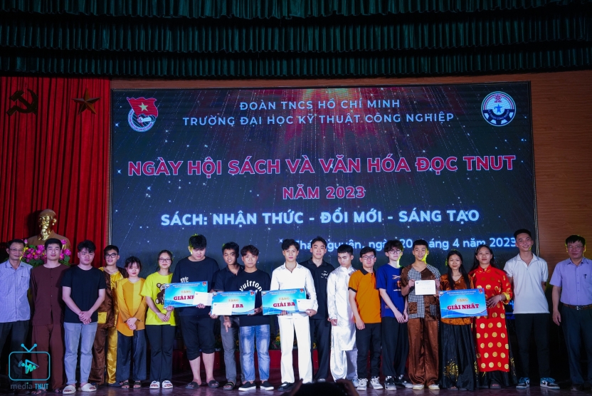 Đoàn thanh niên trường Đại học Kỹ thuật Công nghiệp tổ chức ngày hội sách và văn hóa đọc TNUT năm 2023