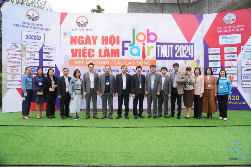 Ngày hội việc làm TNUT năm 2024 - cầu nối quan trọng cho doanh nghiệp và sinh viên