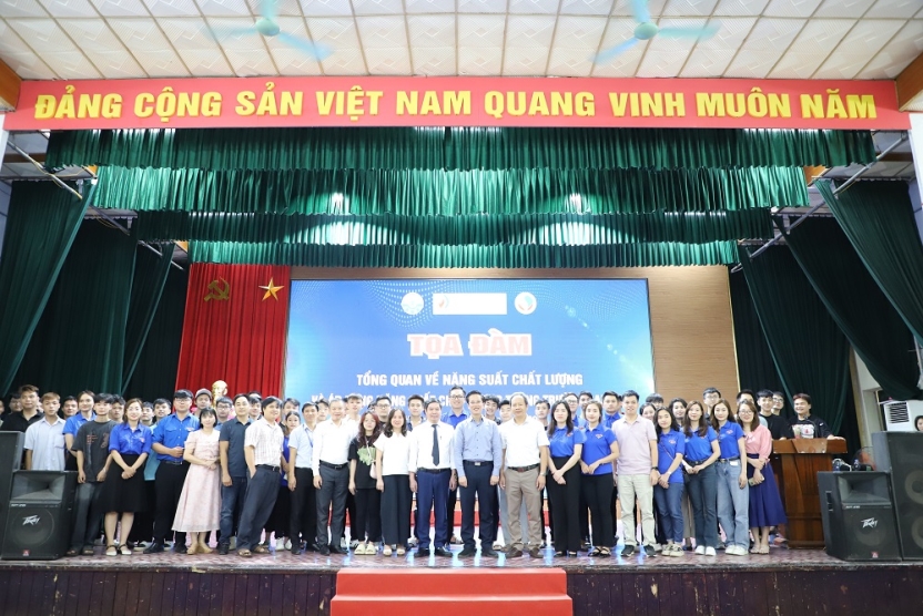 ‘Gieo mầm’ kiến thức về năng suất, chất lượng đến sinh viên Trường Đại học Kỹ thuật Công nghiệp – Đại học Thái Nguyên