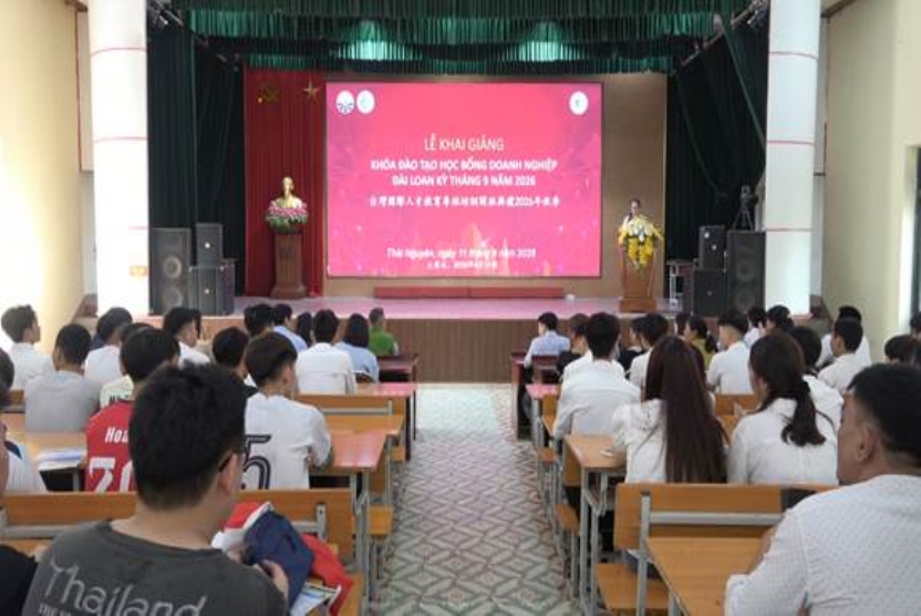 Khai giảng khóa đào tạo sinh viên theo chương trình học bổng và việc làm Đài Loan – kỳ tháng 9