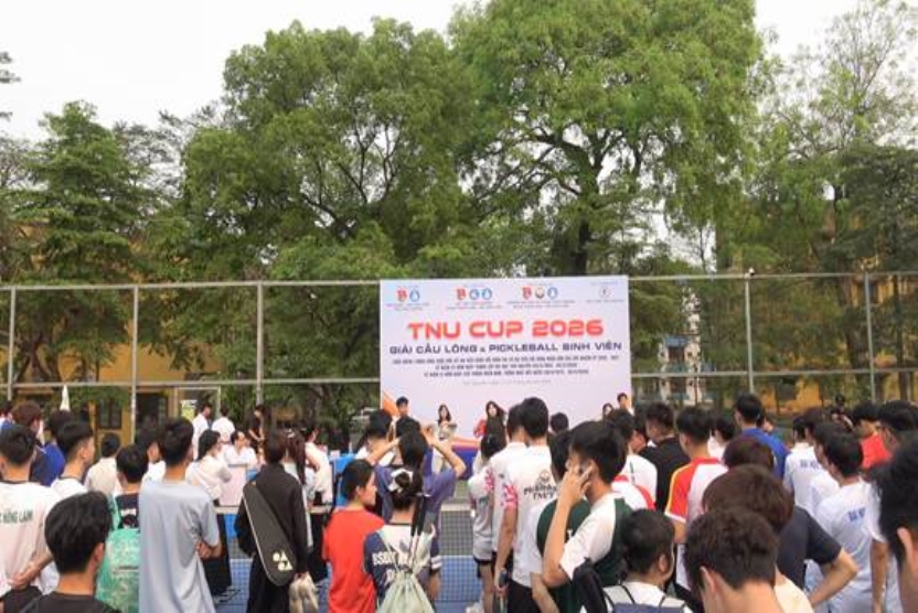 Khai mạc Giải Cầu lông & Pickleball SV ĐH Thái Nguyên năm 2026