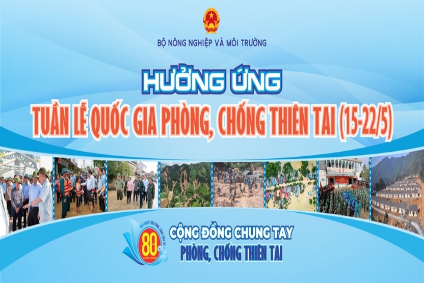 Hưởng ứng tuần lễ Quốc gia phòng, chống thiên tai (15–22/5)