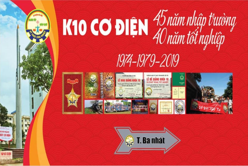 K10 CƠ ĐIỆN – NGÀY ẤY VÀ BÂY GIỜ 1974 - 2019